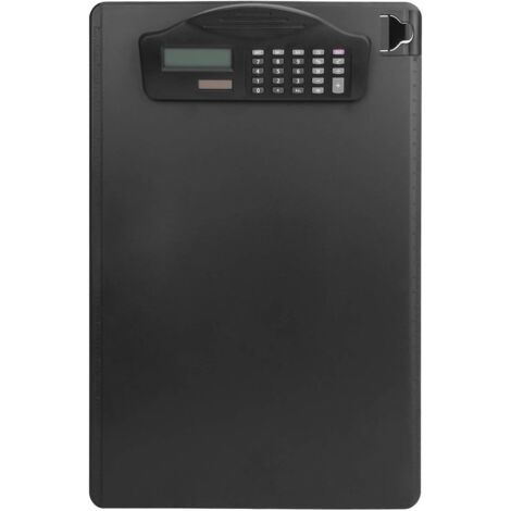 Porte-documents multifonctionnel avec calculatrice, bloc-notes et porte-documents de bureau avec système de suspension. (1/5)