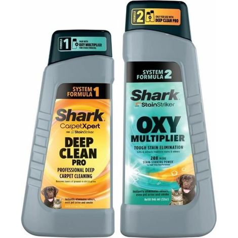 Kit de solución limpiadora para Shark StainStriker 946 ml 473 ml (1/5)