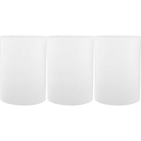 Set of 3 Acrylic Lampshades for Table Lamp and Floor Lamp Soft Light Diffusion Replacement Accessories for Interior Decoration (1/5)