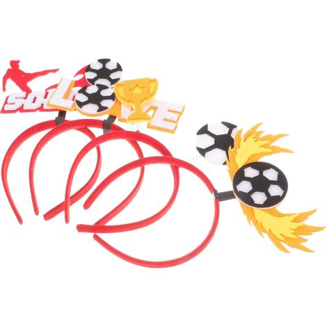 Pieces Creative Decorative Football Headband in Felt and ABS (1/5)