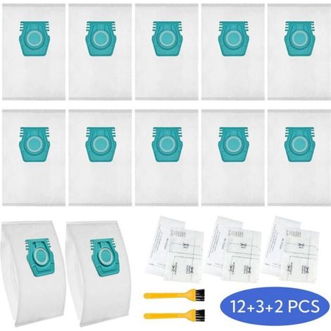 12 sacs à poussière de rechange pour aspirateur Miele TU Guard L1/Guard S1/CO Guard M1 - Accessoire pour aspirateur : sac à poussi (1/4)