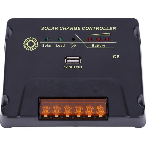 Chargeur solaire MPPT 12V / 24V 20a, panneau de commande CPY, contrôleur de Charge et de décharge, puce unique (1/5)