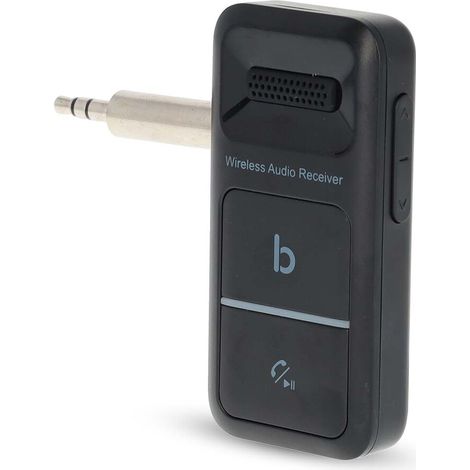 Nedis Bluetooth-Empfänger / Audio- / Video- / Datenausgänge: USB-C™ Female / 1x 3.5 mm / AAC / SBC / Automatische Ausschaltfunktion / Schwarz