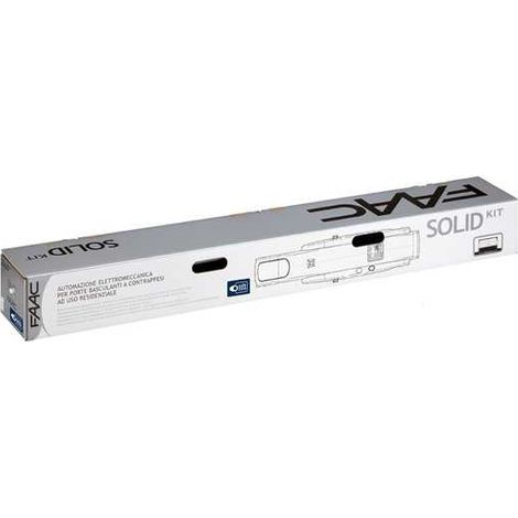 FAAC Solid Kit 10561644 - Automatisierung für Sektionaltore 550 ITT elektromechanischer Garagenmotor 230V