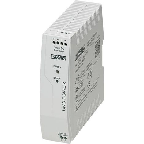 Phoenix Contact UNO PS 1AC 24DC 150W alimentatore grigio (1/2)