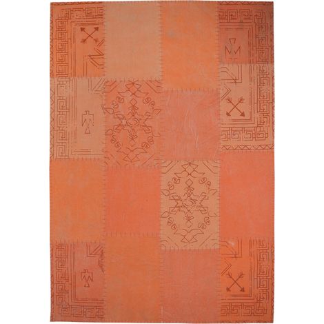 Tappeto Vintage Lyrical 200 Patchwork in Cotone Arancio (1/4)