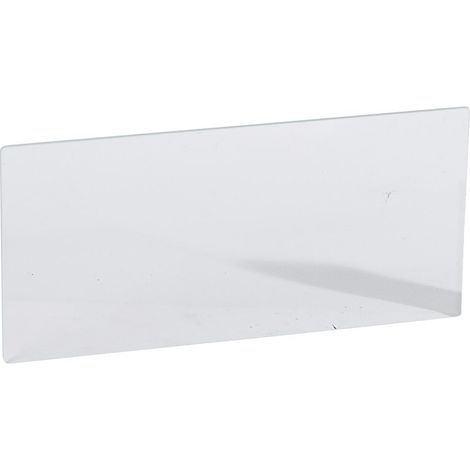 Legrand – 5 vitres de rechange pour coffrets de sécurité – Accessoire pour maintenance – Références 038081, 038087, 038037 – Verre trempé résistant