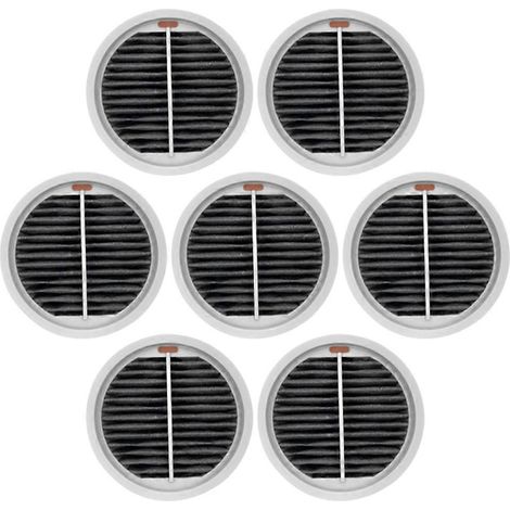 7er-Pack HEPA-Filter für Xiaomi Roidmi NEX X20 X30 S2 F8 Storm Pro Akku-Staubsauger – Ersatzteile für Hochleistungsfilter (1/5)