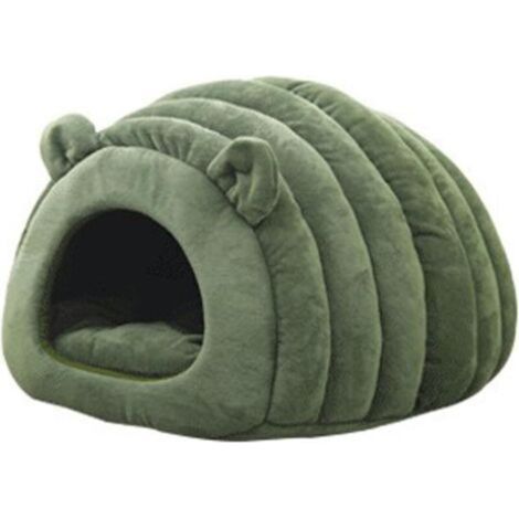 Bardusch Générique Niche pour Chat Lit pour Chats Panier De Chat Intérieur Sac De Couchage avec Coussin Amovible Abri d'hiver Chaud pour Chiot Chat Petits Animaux,Nid Chaud pour Chat, Grotte pour Chat (1/5)