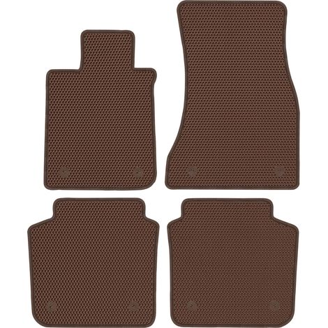 BMW S7 G12 Langversion (2015–2022). Spezielle Fußmatten – EVA-Wabenbraun (1/5)