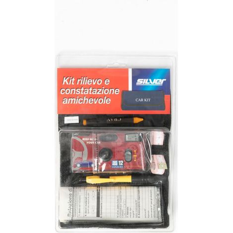 Kit rilievo e constatazione auto emergenza