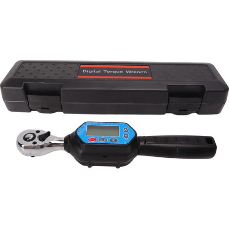 Clé dynamométrique numérique 3/8" mini calibrée avec vibreur 60Nm pour réparation vélo et voiture (1/5)