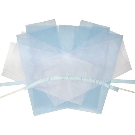 SnapWrap – Sofort-Blumenstraußverpackung – blau – 2 Stück