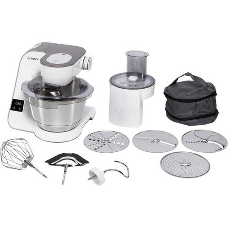 Bosch MUM5XW10 Robot de cuisine blanc 1000W 3.9L (1/3)