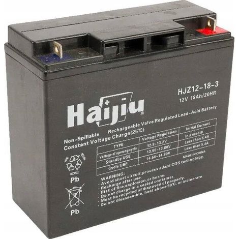 Batteria al gel 12V/18AH 118120068/0