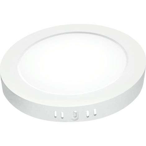 Downlight LED PC Superficie Redondo Blanco 18W Neutra Matel (1/3)