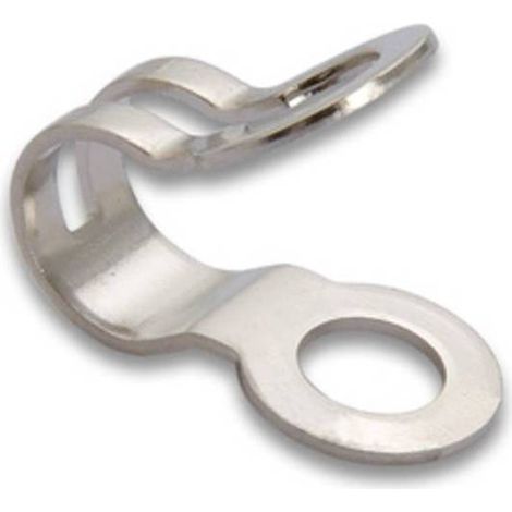 2 x ASOLA P/CATENA A PERLINE OTTONE NICHELATO N. 2