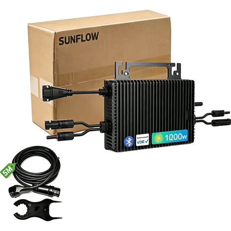 Micro Onduleur, Surveillance Intelligente, Étanche IP67, 1000W (1/2)