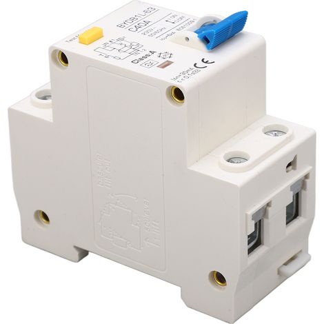 Disjoncteur différentiel type A 40A 30mA unipolaire domestique miniature 230V protection fuite courant interrupteur BYDB1L 63