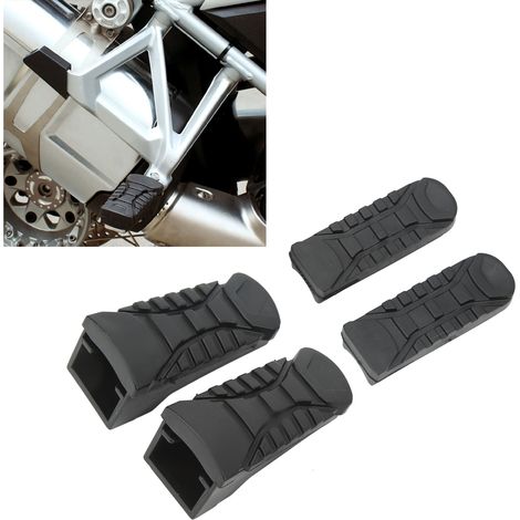 Caoutchoucs en caoutchouc pour pédales avant et arrière de moto (lot de 4) pour BMW R1200GS LC R 1200 GS ADV Adventure GSA 2014-2019