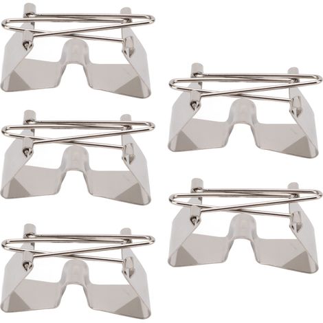 5Pcs Wet Canvas Clips Aluminium Alloy Stainless Steel Sturdy Durable Anticorrosion Portable Oil Painting Frame Holder (1/5)