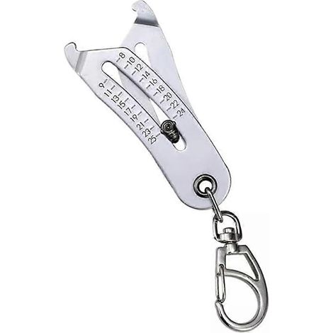 Porte-clés de vérification de filetage de précision portable, outil de vérification de filetage (1/4)