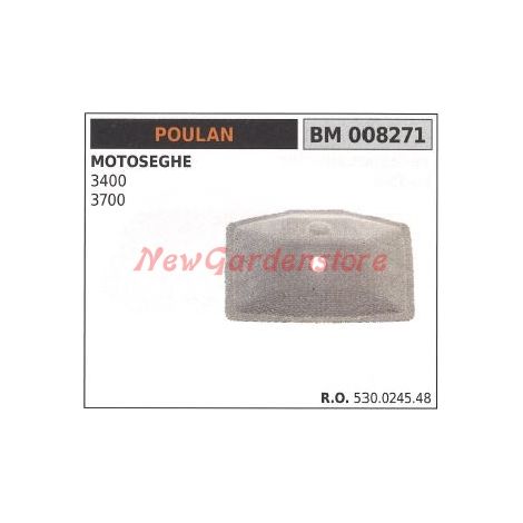 POULAN Luftfilter für Kettensäge 3400 3700 008271