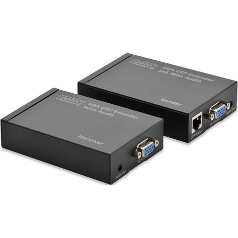 Digitus DS-53400 VGA Répéteur (extension) câble réseau RJ45 300 m (1/9)