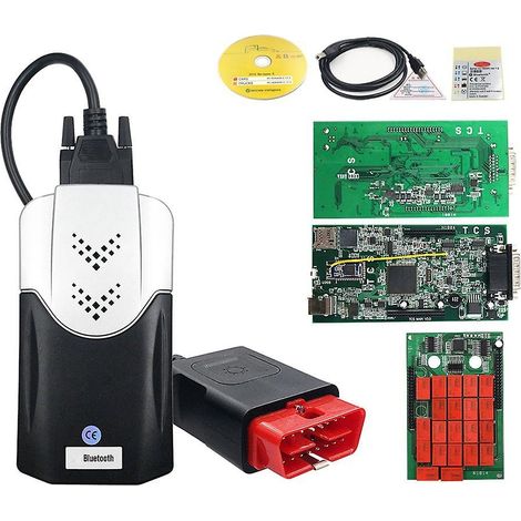 Strumento diagnostico DS150E 2020/23/2022/2021 R3 V3: Nuovo VCI con generatore di chiavi, Bluetooth OBD2, OBD SCA per auto e camion - Perfetto