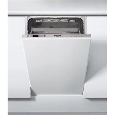Hotpoint Ariston – Lave-vaisselle 10 couverts – Classe F – Moteur inverseur – Charge de moitié – Départ différé jusqu'à 12h – Dimensions 82x44,8x55,5 cm (1/3)