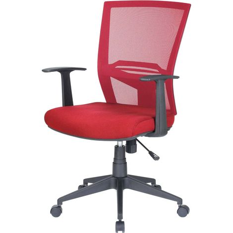 Bürostuhl mit Rollen - Schwarzer Bürosessel (1/4)