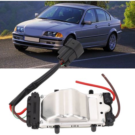 Le module de commande du ventilateur de radiateur 17117561757 convient aux BMW Série 3 E46 1998-2006. (1/5)