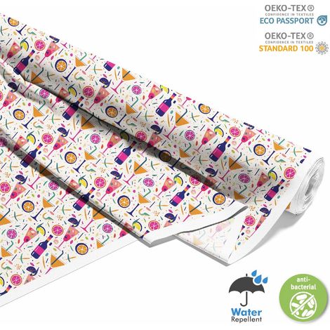 TESSUTI DECORATIVI PER ESTERNI OXFORD - Motivo Cocktail DX8559 (1/5)