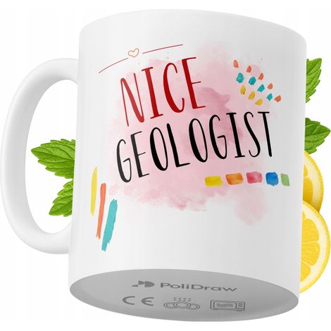Lustige Kaffeetasse für Geologen mit witzigem Textdesign – ideal für Geburtstage, Namenstage, Feiertage und besondere Anlässe. Hochwertige Tasse für Zuhause, Büro und Arbeit. Farbe: Weiß, 330 ml.
