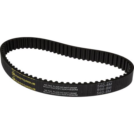 Courroie synchrone RS PRO, 560mm x 20mm, pas : 8mm, 70 dents ( Prix pour 1 ) (1/3)