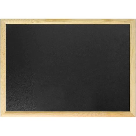 Lavagna con cornice in legno scrivibile con gesso gessetti lavagnetta promemoria 20x30 cm