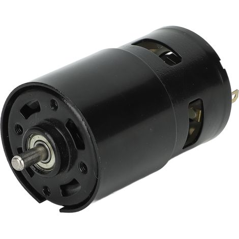 Moteur CC haute torsion 12V, 12000 tr/min, axe rond rapide, bobine cuivre rouge pour ventilateur (1/5)