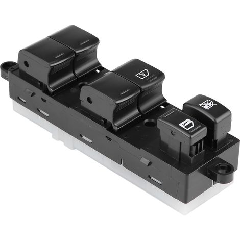 Hauptschalter für elektrische Fensterheber für Nissan TIIDA 2007-2010, Fensterheber Fahrerseite, Teilenummer 25401-1JY0A, Originalschalter, Autozubehör. (1/5)