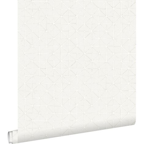 papier peint formes géométriques gris clair  - ESTAhome (1/5)