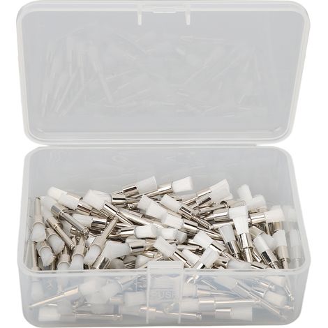 100 pièces Brosses de Polissage Dentaire en Silicone Jetables pour Nettoyage Buccal Transparentes (1/5)
