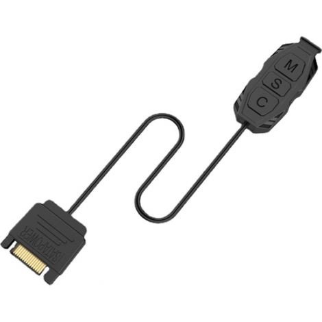RC-01 5V 3-Pin ARGB-Controller 3-Pin Gehäuselüfterbeleuchtung mit RGB-Beleuchtung