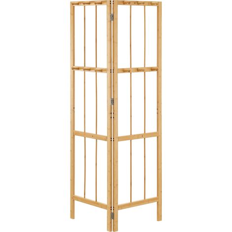 Appendiabiti pieghevole da ingresso Hyllestad in bambù 166 x 92 x 8 cm finitura naturale 030010383