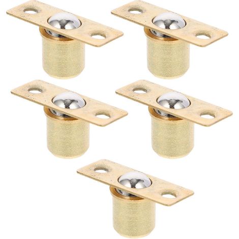 Lot de 10 loquets à bille réglables, loquets à rouleau résistants pour portes de placards, penderies et armoires – Installation facile, forte tension, polyvalents (1/3)
