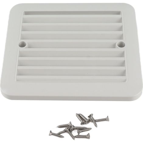 Grille d'aération latérale ABS robuste résistante eau pour camping-car caravane bateau (1/4)
