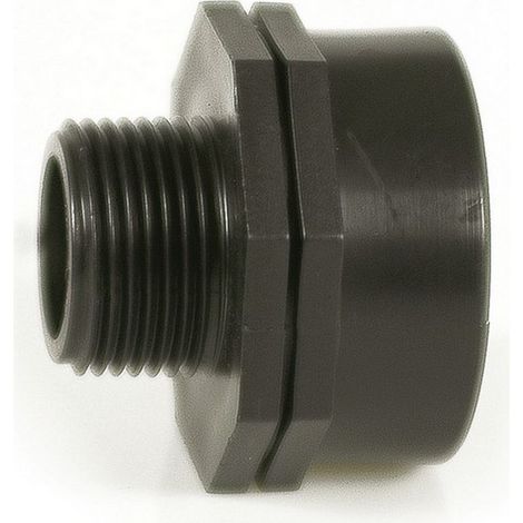 25PZ RACCORDO FILETTATO MAGGIORATORE PER TUBO IN POLIETILENE  mis. 3/4x1.1/4