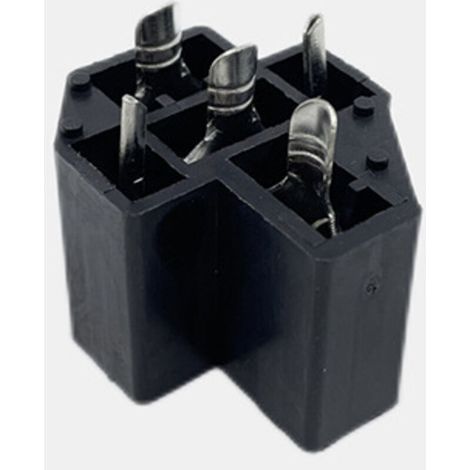 Support de circuit imprimé 80A pour relais automobiles : 4 broches normalement ouvertes, adaptateur 5 broches, support de relais automobile en forme d'étoile, 80A 4 broches non verrouillable. (1/4)