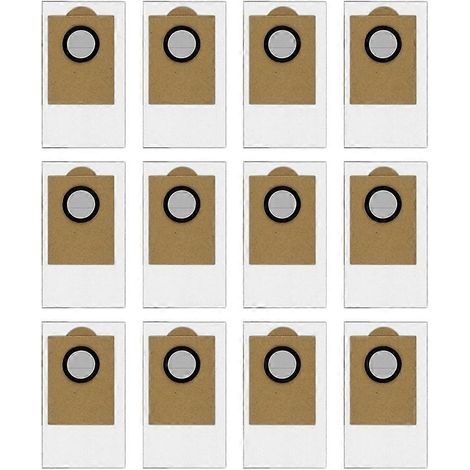 Pièces de rechange pour aspirateur robot Lefant M3 : sacs à poussière de rechange (lot de 12). (1/5)