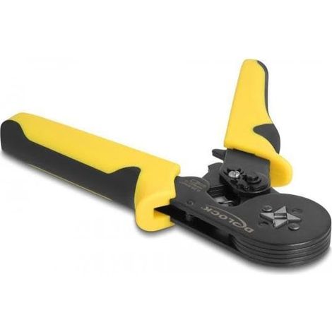 DELOCK PINCE POUR SERTIR LES EMBOUTS DE CÂBLE AUTO-RÉGLABLES - CARRÉ 90558