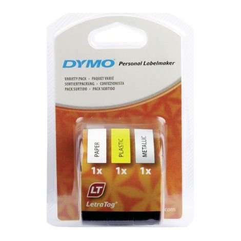 Dymo Beschriftungsband Starter Kit 12mmx4m (S0721800) (1/5)