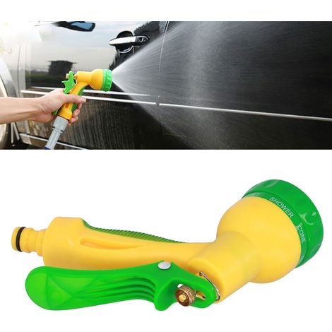 Gartenspritzpistolen-Set, Autoreinigungsspritzpistole, verstellbare Spritzpistole zur Pflanzenbewässerung. (1/5)